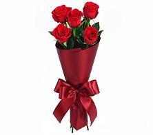 Букет 5 Красных роз Эдлесс Лав #REPLACE_PRED# Спицевке