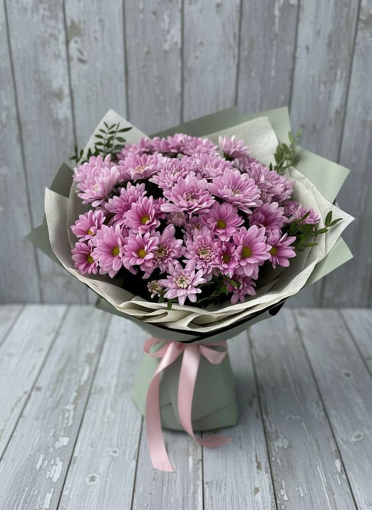 Букет цветов из: Хризантемы в Спицевке