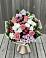 Букет цветов из: Альстромерии, Гвоздики, Розы и Хризантемы в Спицевке