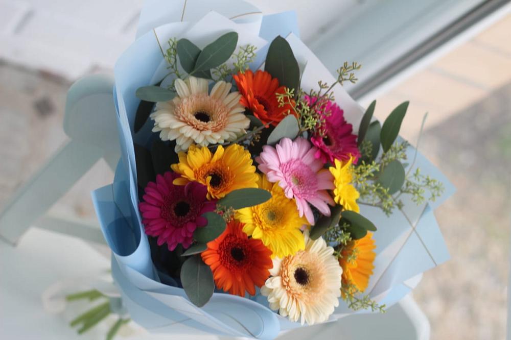 Букет цветов из: Герберы в Спицевке