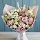 Букет цветов из: Альстромерии и Розы в Спицевке