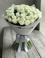 Букет 35 Белых роз в Спицевке