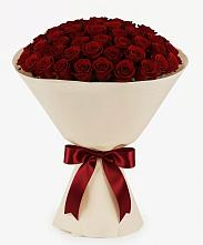 Букет 101 Бордовая роза Блэк Бакарра в Спицевке