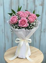 Букет цветов из:  Розы в Спицевке