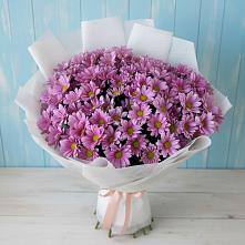 Букет цветов из:  Хризантемы в Спицевке