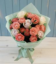 Букет цветов из:  Розы в Спицевке