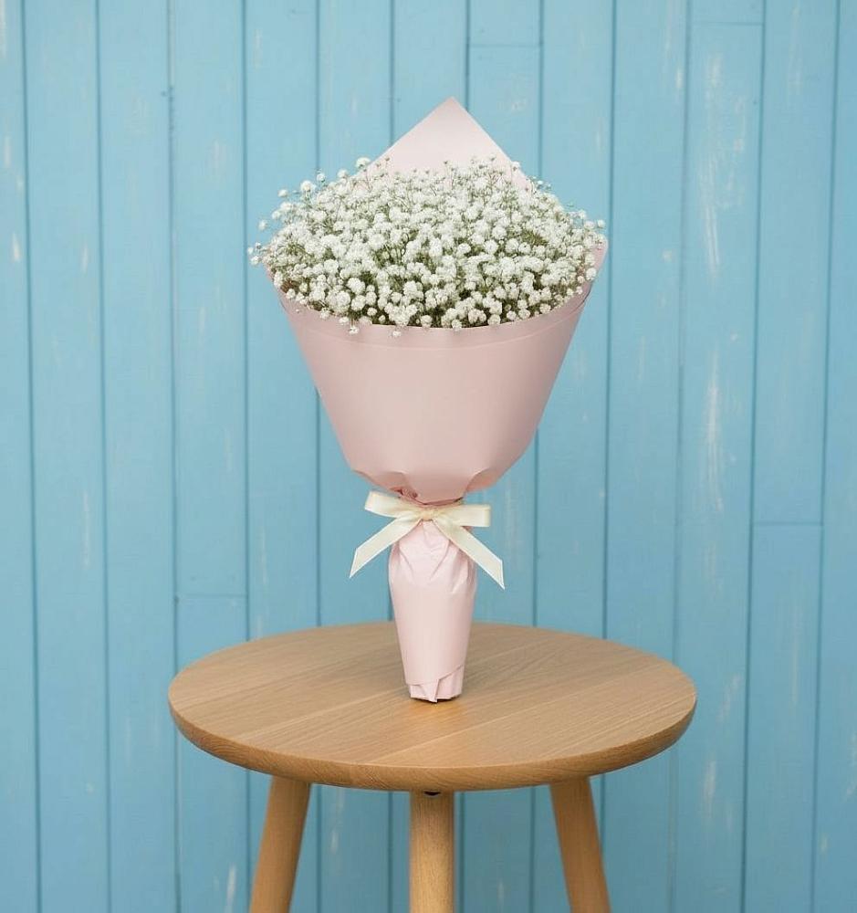 Букет цветов из: Гипсофила в Спицевке