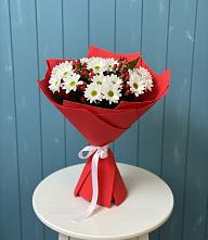 Букет цветов из:  Хризантемы в Спицевке