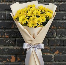 Букет цветов из:  Хризантемы в Спицевке