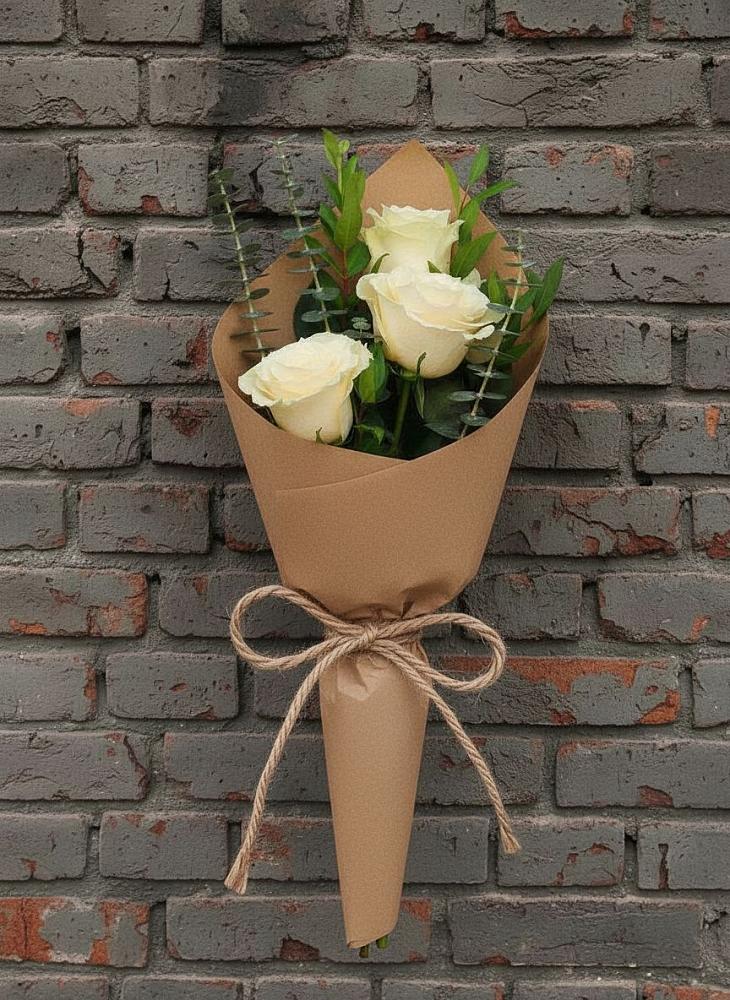 Букет цветов из: Розы в Спицевке