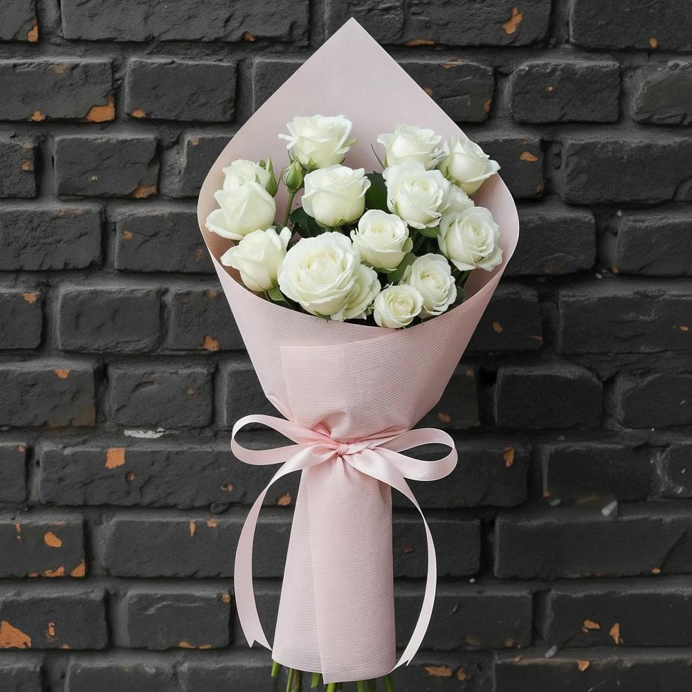 Букет цветов из: Розы в Спицевке