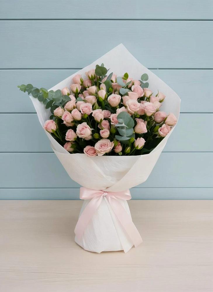 Букет цветов из: Розы в Спицевке