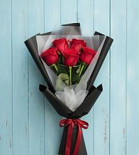 Букет цветов из:  Розы в Спицевке
