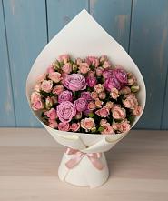 Букет цветов из:  Розы #REPLACE_PRED# Спицевке